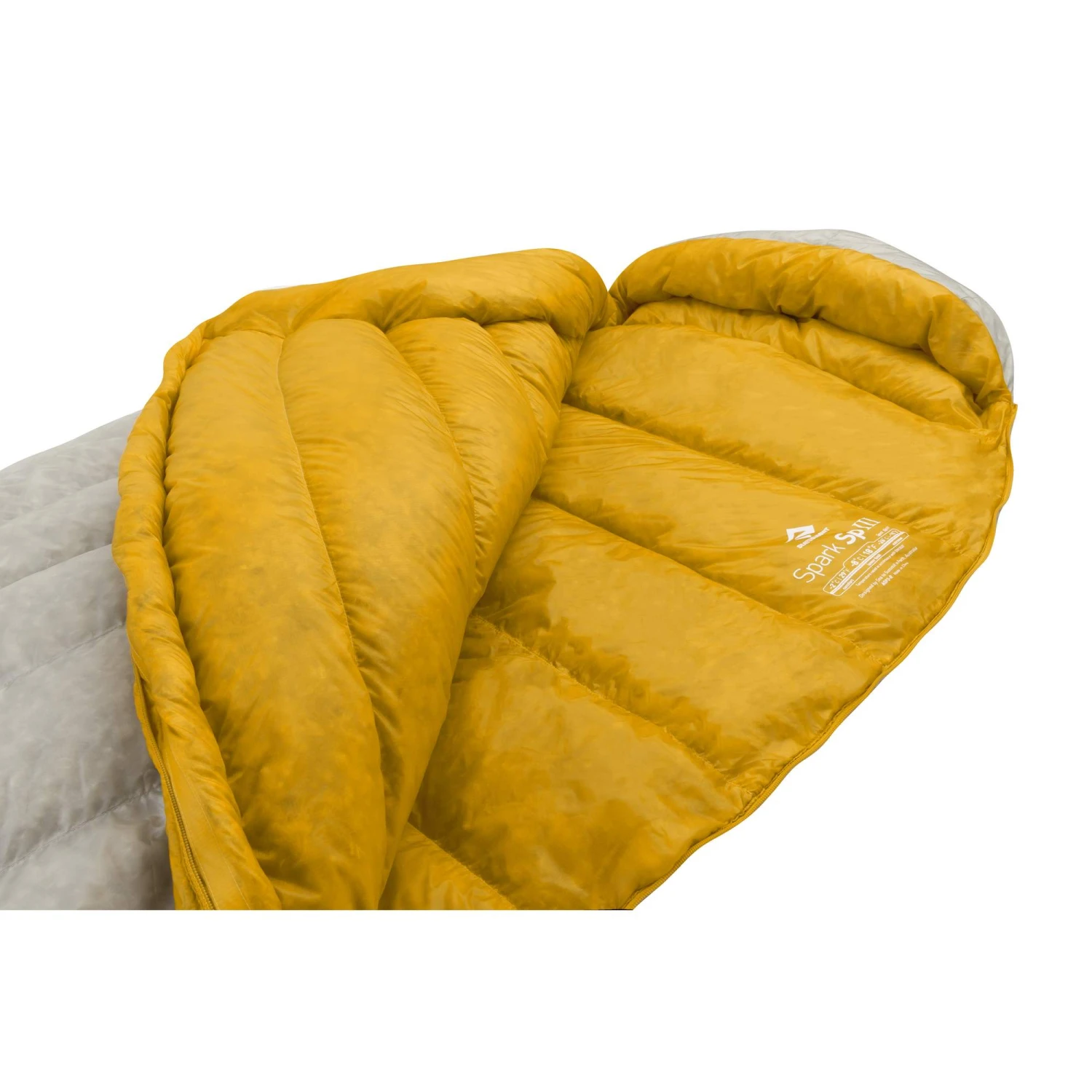 Sea To Summit SPARK SPIII - REGULAR LIGHT GREY / YELLOW - Daunenschlafsack – Bild 5
