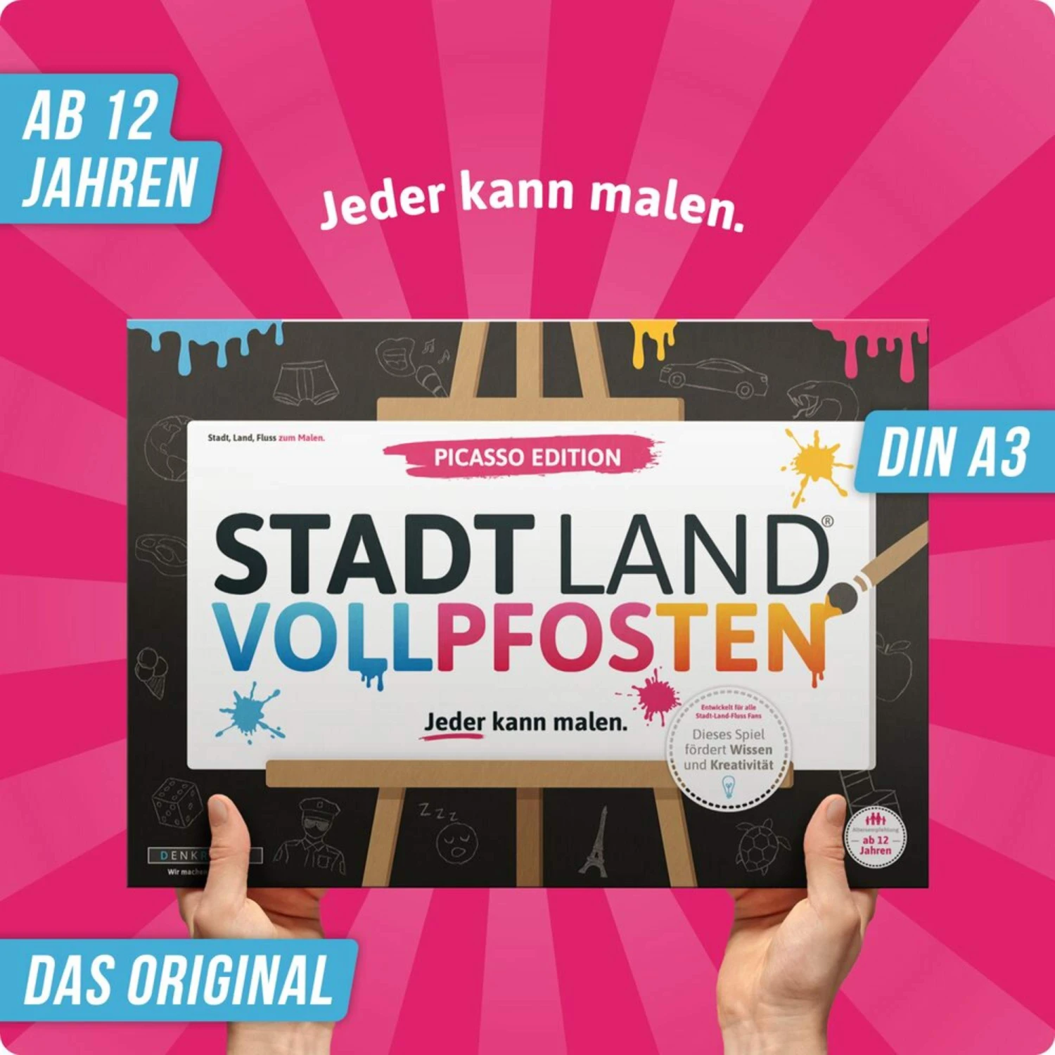 STADT LAND VOLLPFOSTEN - PICASSO EDITION - Reisespiel – Bild 2