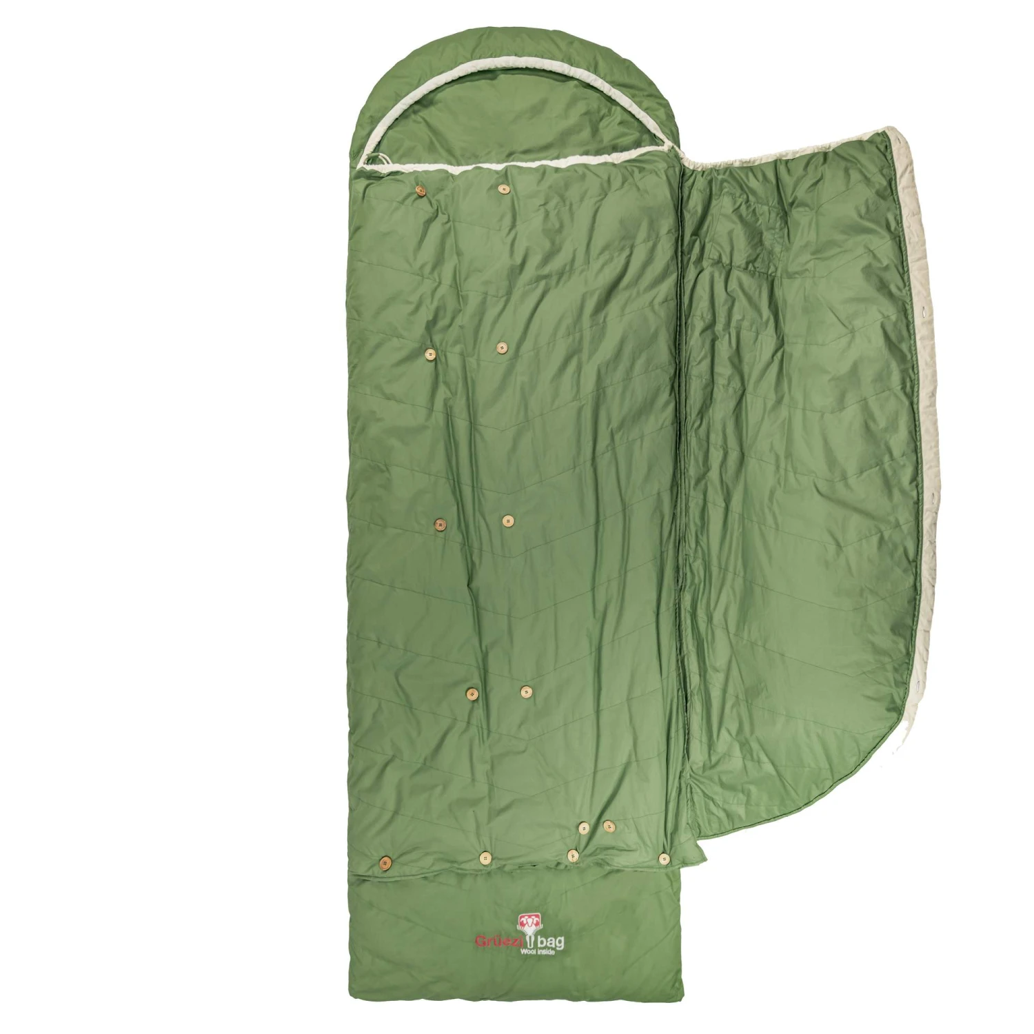 Grüezi Bag BIOPOD DOWNWOOL NATURE COMFORT - Sommerschlafsack – Bild 2