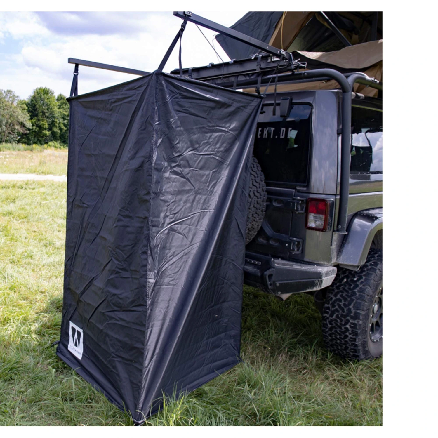 SHOWER TENT WITH RAIN COVER 100CM - Zeltzubehör – Bild 2