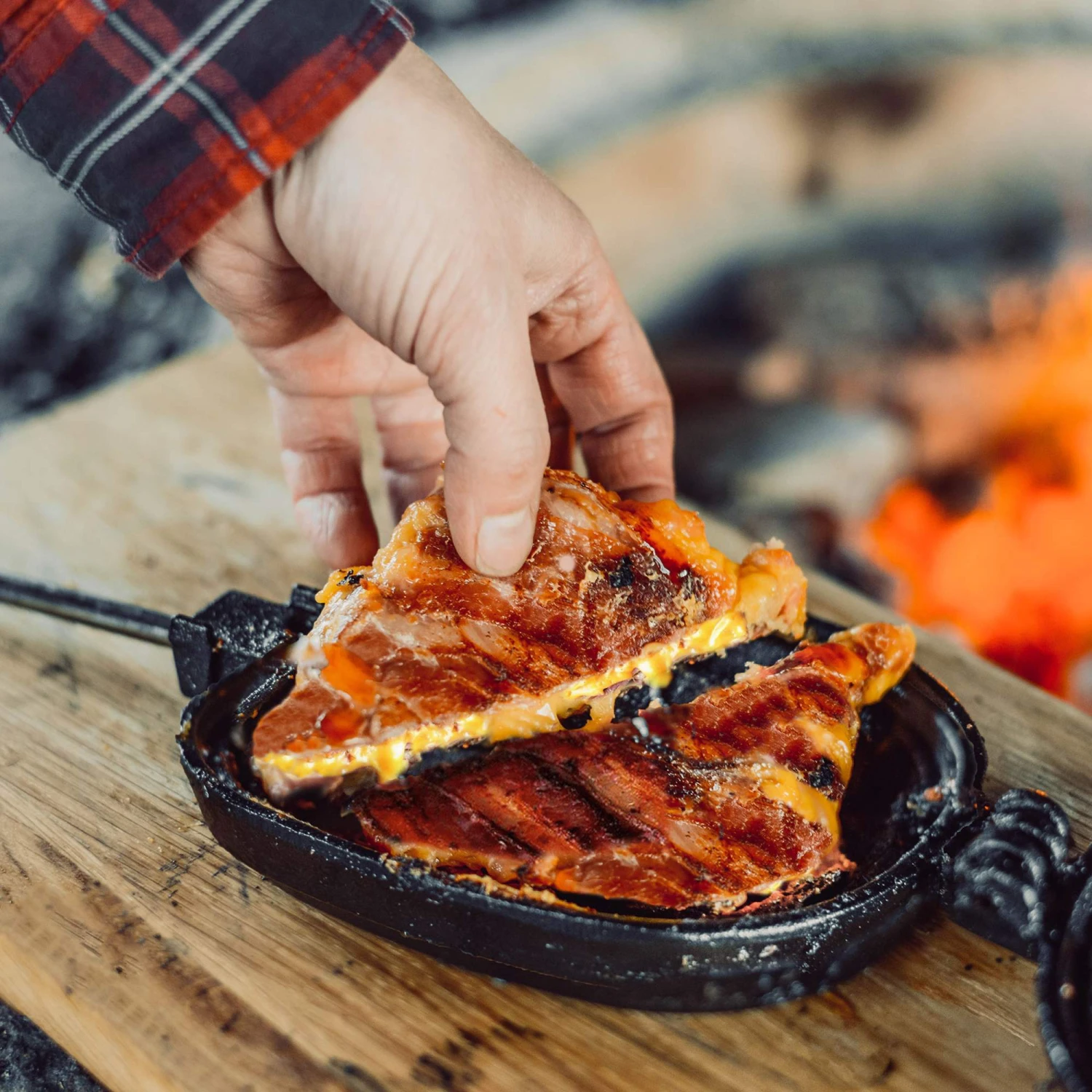 SANDWICH IRON, MOOSE MOTIF – Bild 9